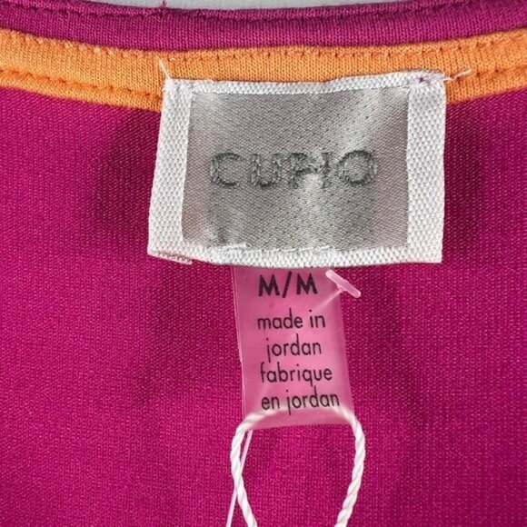 Cupio Women's CU1Q085 Short Sleeve Stretch Jersey Dress Size Medium Berry - Picture 6 of 7
